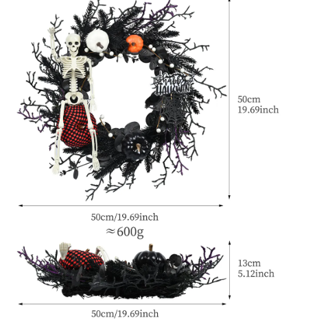Halloween Door Wreaths