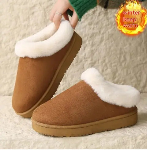 Plus Size Cotton Winter Loafers