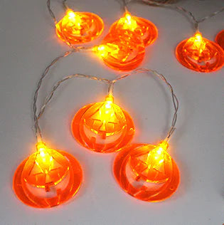 Halloween Festive Pumpkin LED String Lights