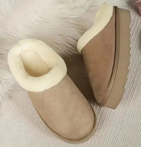Plus Size Cotton Winter Loafers