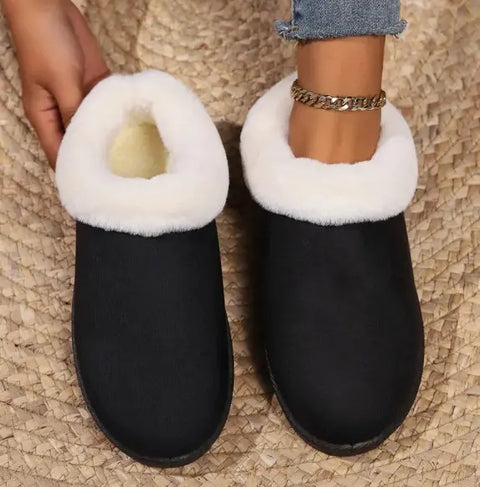 Plus Size Cotton Winter Loafers