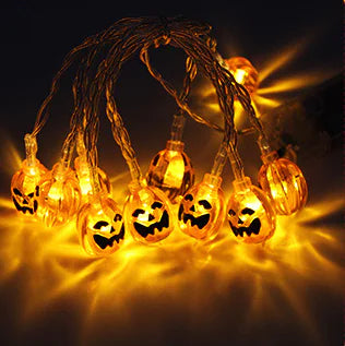 Halloween Festive Pumpkin LED String Lights